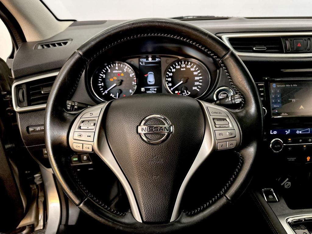 Nissan Qashqai 1.2 Tekna met gereviseerde bak!, Gebruikt, 4 cilinders, Met garantie (alle), 116 pk