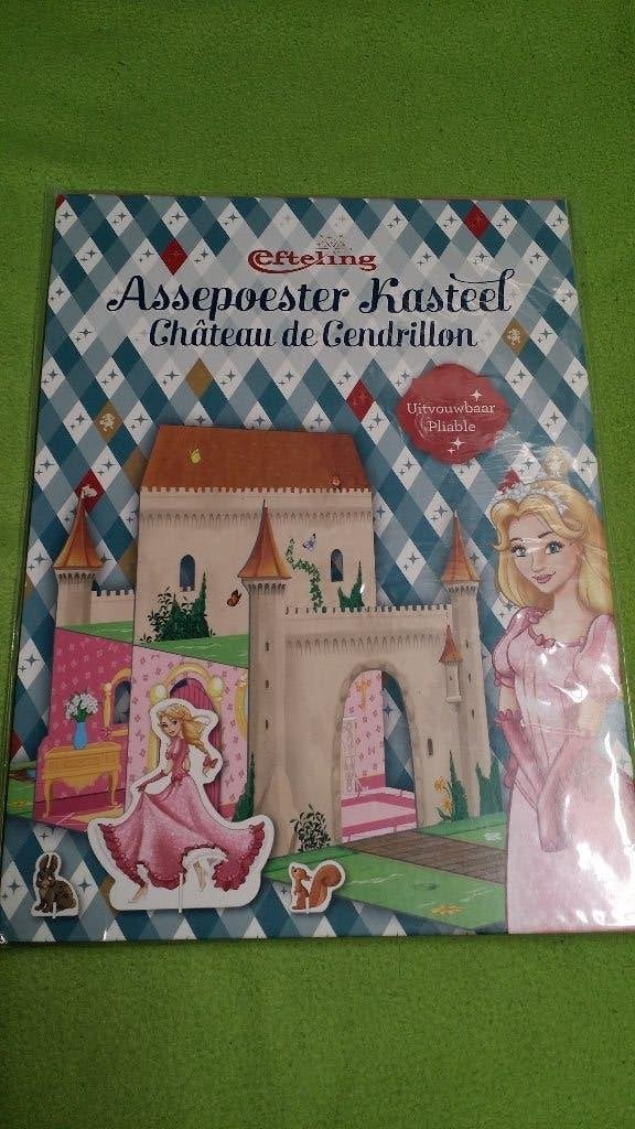 Efteling 3D opklapbaar Assepoester kasteel, Verzamelen, Efteling, Ophalen of Verzenden, Nieuw, Beeldje of Poppetje
