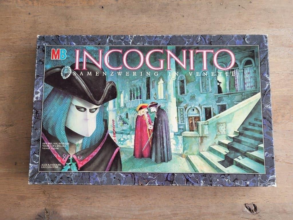 Incognito: Samenzwering in Venetië - MB Spellen, Hobby en Vrije tijd, Een of twee spelers, Ophalen of Verzenden, Gebruikt, MB Spellen
