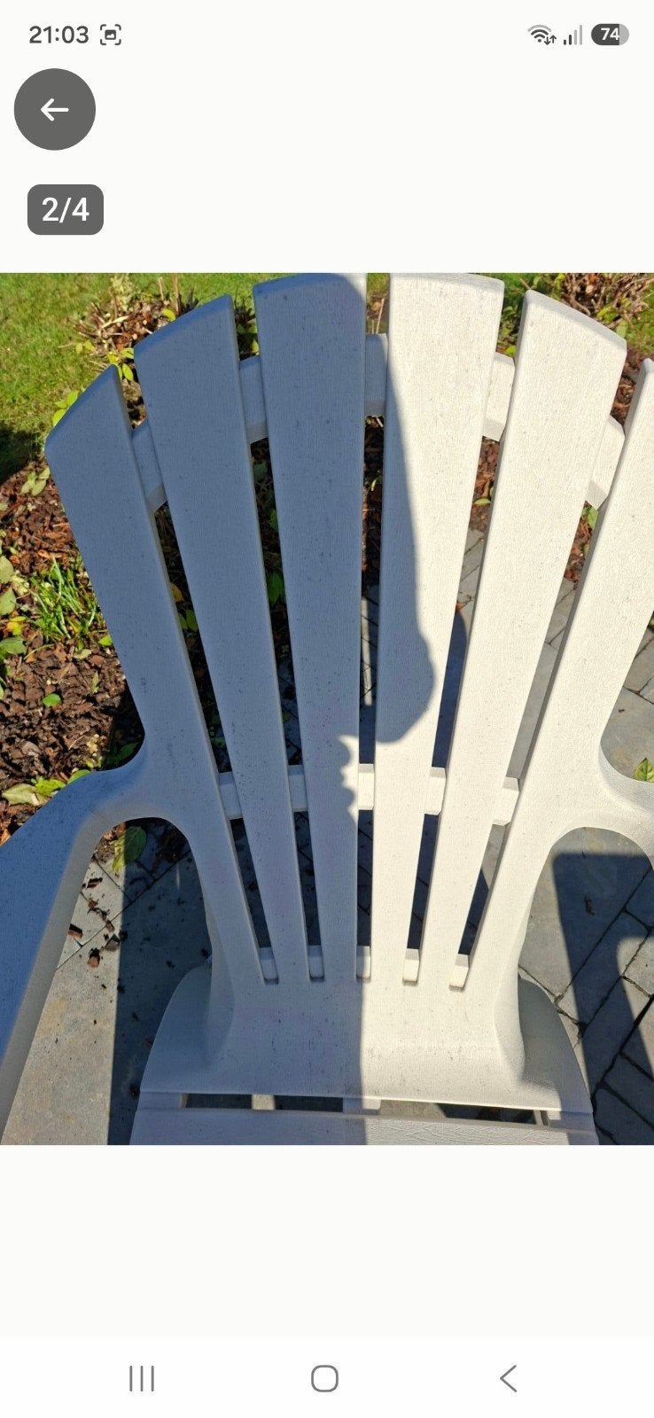 tuinstoelen, Tuin en Terras, Ophalen, Gebruikt, Kunststof
