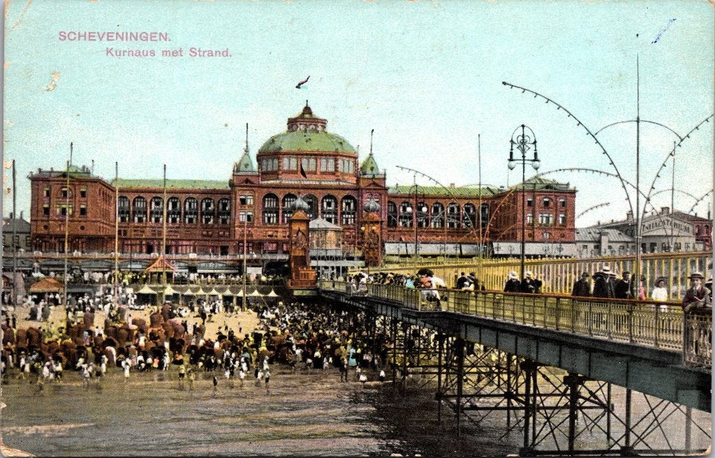 Scheveningen - 12 oude ansichtkaarten Kurhaus V