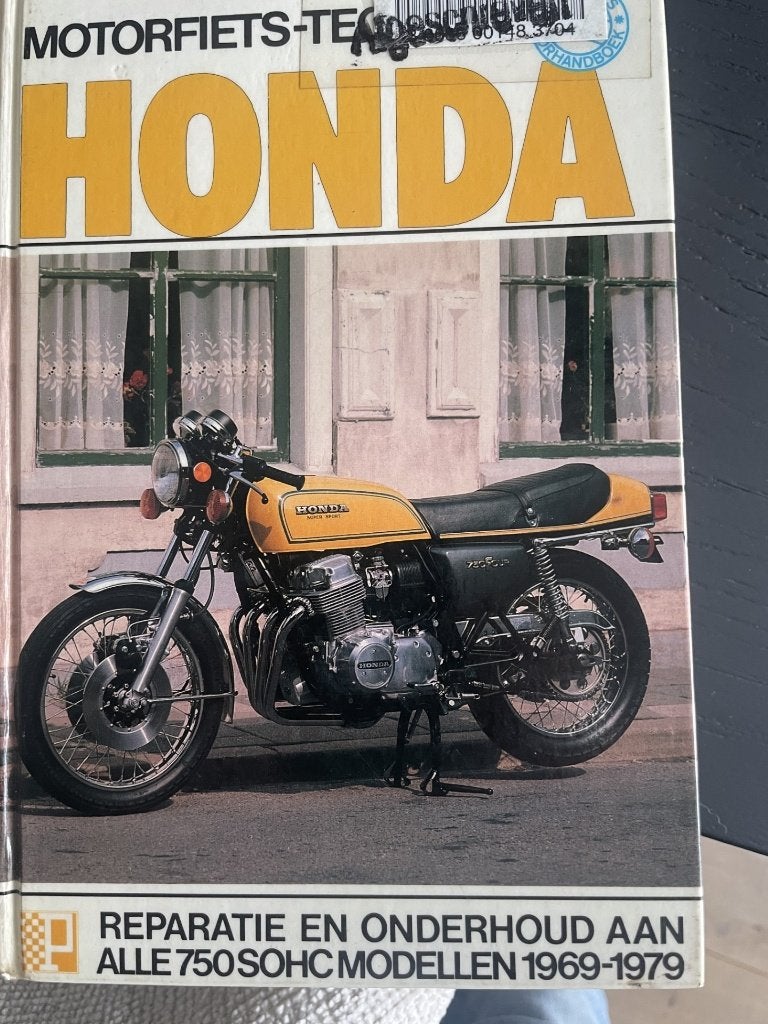 werkplaatshandboek HONDA CB750 sohc 1969-1979; 16,95 euro, Motoren, Ophalen of Verzenden, Honda