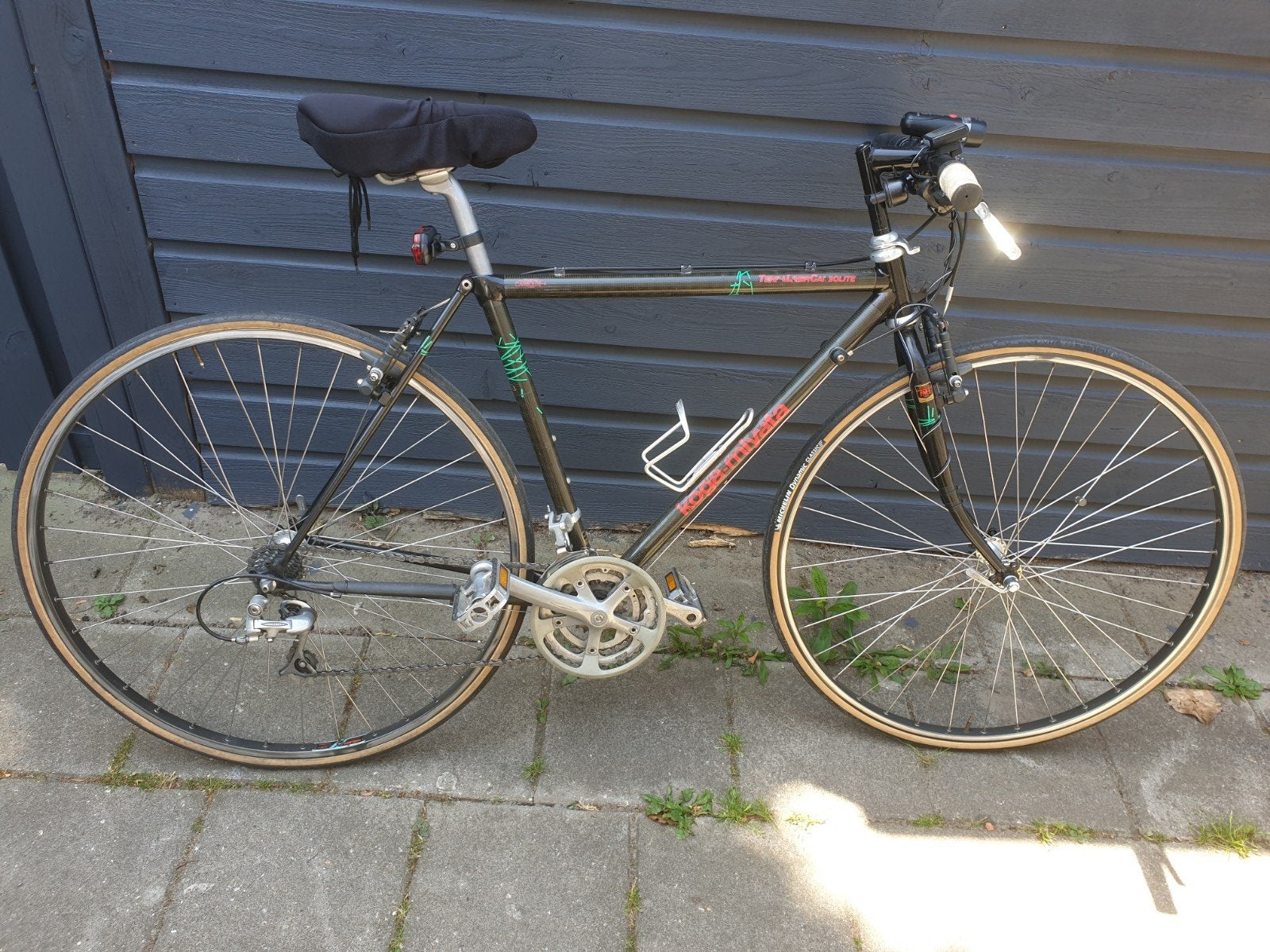 Koga Miyata Terraliner carbolite carbon 46cm, Fietsen en Brommers, Ophalen, 28 inch, Gebruikt, Velgrem