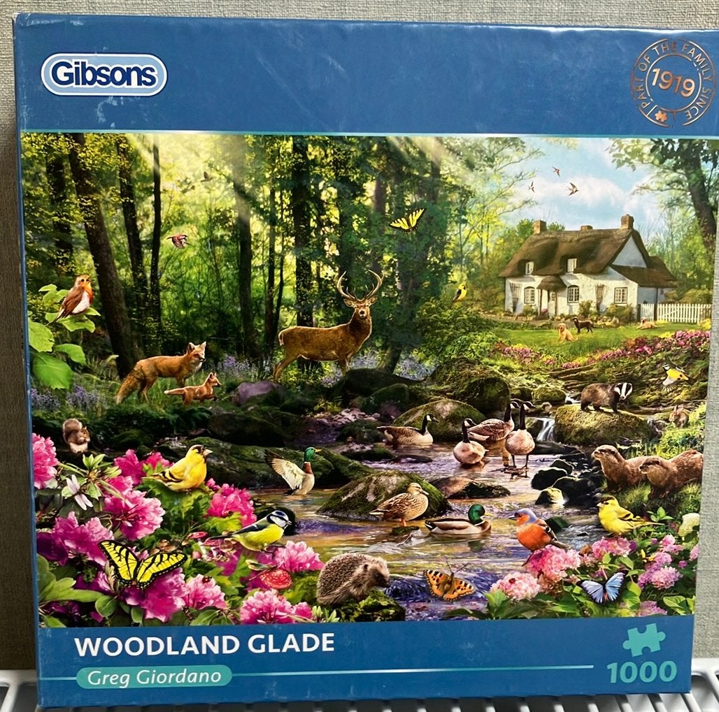 Gibsons puzzel 1000 stukjes, Hobby en Vrije tijd, Denksport en Puzzels, Ophalen of Verzenden, 500 t/m 1500 stukjes, Zo goed als nieuw