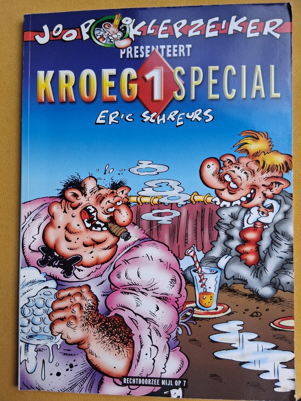 Joop Klepzeiker presenteert Kroeg 1 Special, Boeken, Eén stripboek, Ophalen of Verzenden, Zo goed als nieuw, Eric Schreurs