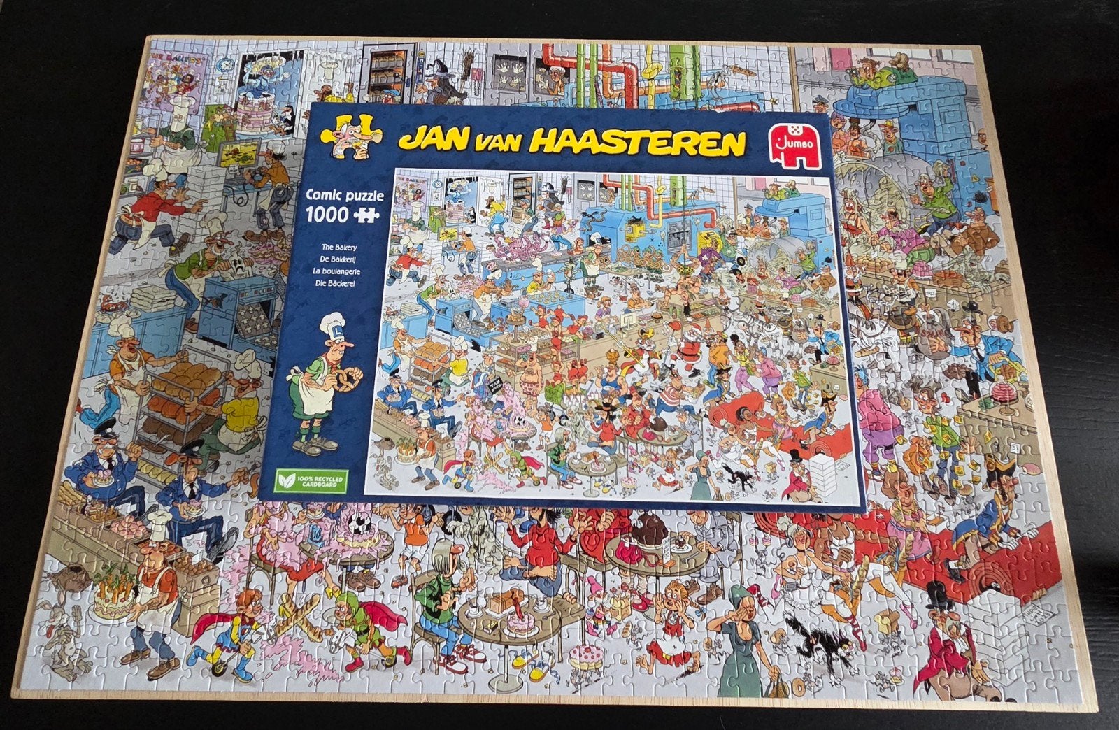 Jan van Haasteren- de bakkerij, Ophalen of Verzenden, 500 t/m 1500 stukjes, Zo goed als nieuw