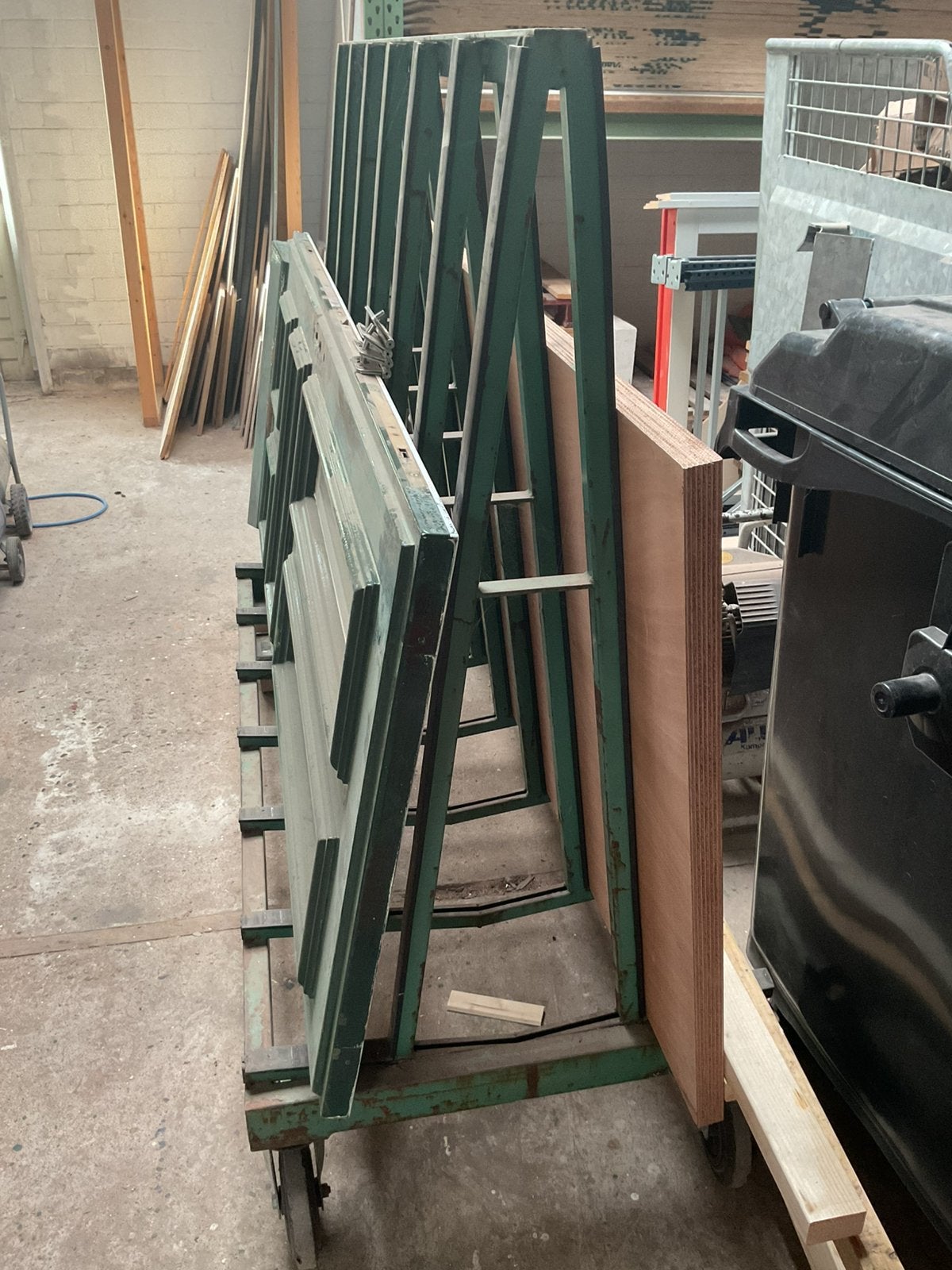 Glasbok verrijdbaar, Ophalen, Gebruikt, 80 tot 120 cm, Overige typen