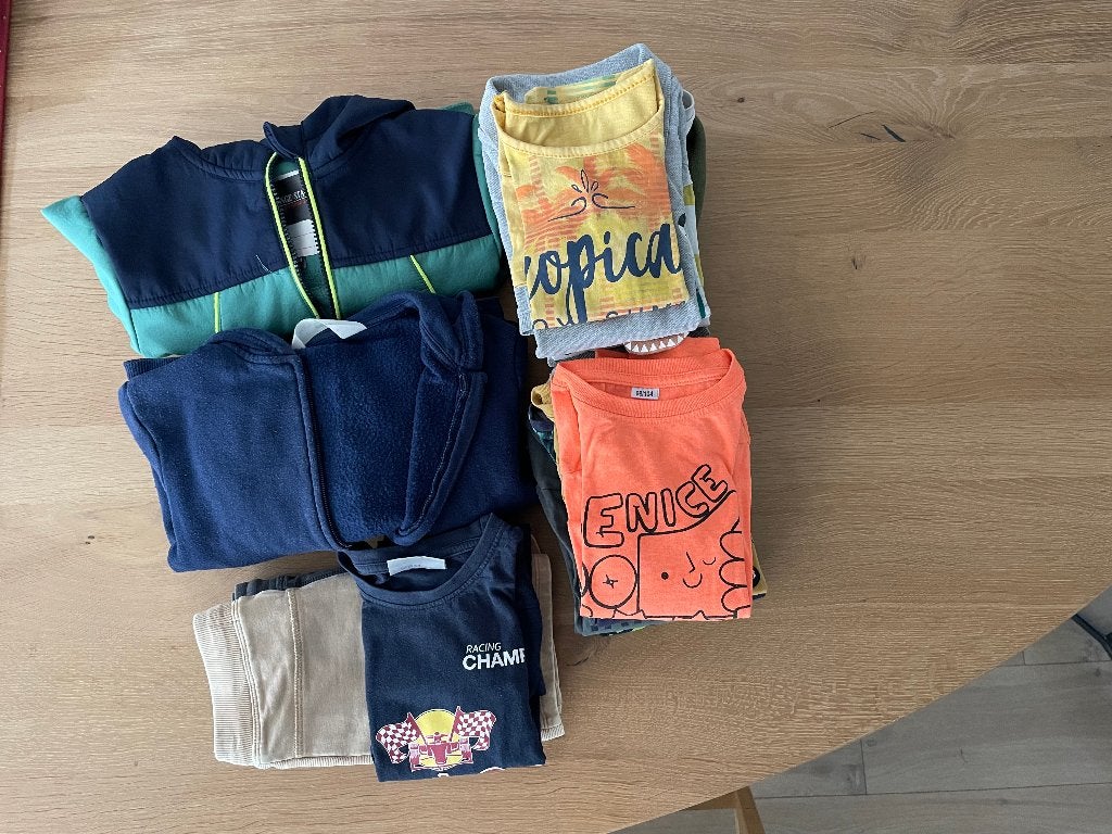Pakketje zomerkleding jongen maat 98-104, Ophalen of Verzenden, Gebruikt, Maat 98