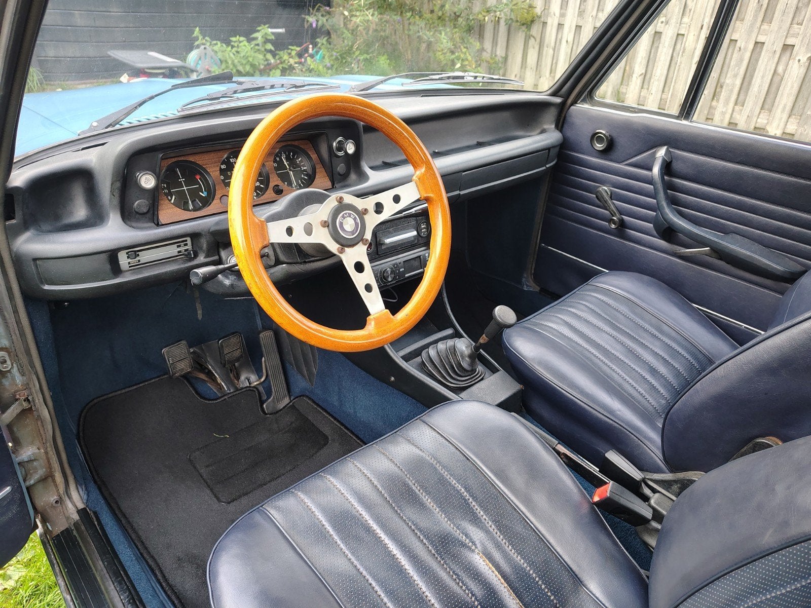 BMW 1602 2002 2.0 1975 Blauw Oldtimer, foto 9