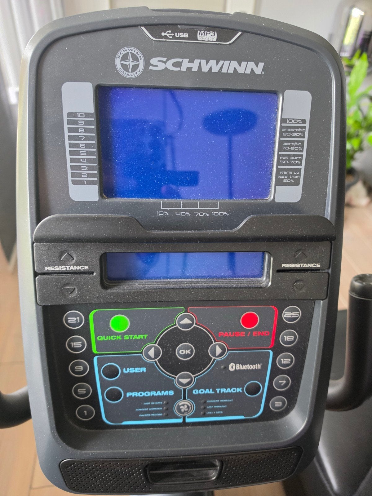 Schwinn 570R Hometrainer Zitfiets - Zo goed als nieuw, Sport en Fitness, Ophalen, Zo goed als nieuw, Benen, Hometrainer