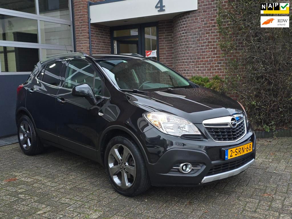Opel Mokka 1.4 T Cosmo Nap |Camera |Navi |Automaat, 15 km/l, Gebruikt, Zwart, Origineel Nederlands