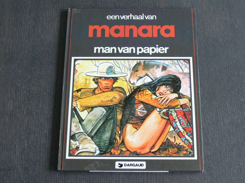 Een verhaal van manara - Man van papier, Boeken, Stripboeken, Eén stripboek, Ophalen of Verzenden, Zo goed als nieuw