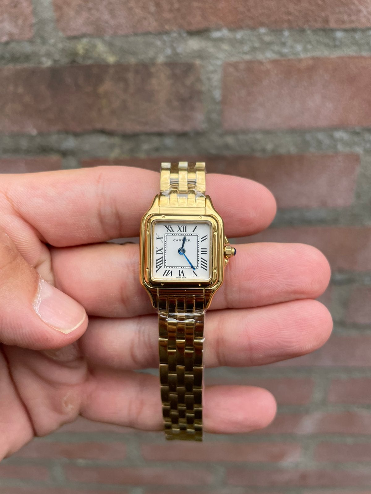 Cartier santos galbee goud, Ophalen of Verzenden