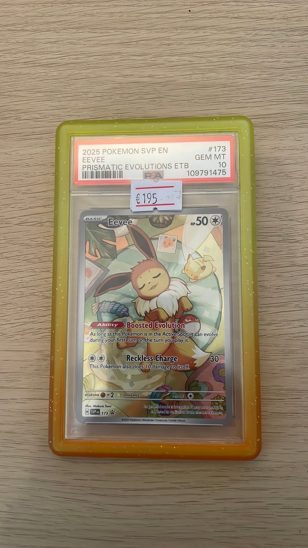 Eevee Promo PSA 10, Ophalen of Verzenden, Zo goed als nieuw