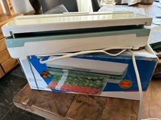 Vacumeermachine, Ophalen, Gebruikt