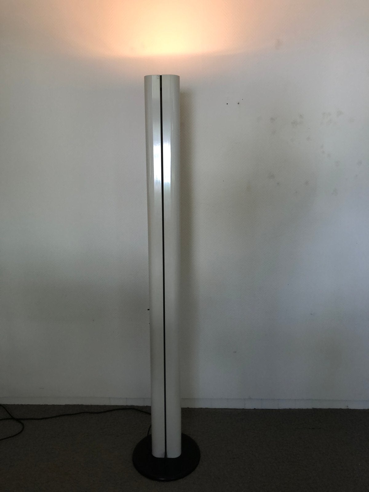 Artimide Megaron vloerlamp uplight, Ophalen, Metaal, 150 tot 200 cm, Gebruikt