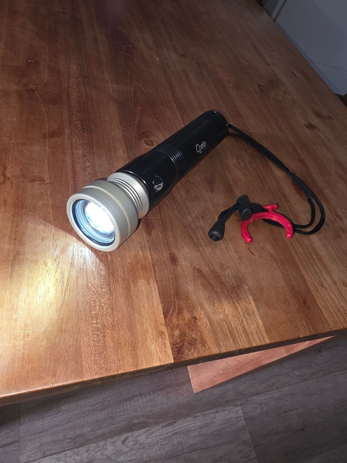 Leuke duiklamp Ceto2, Ophalen of Verzenden, Gebruikt, Duiklamp