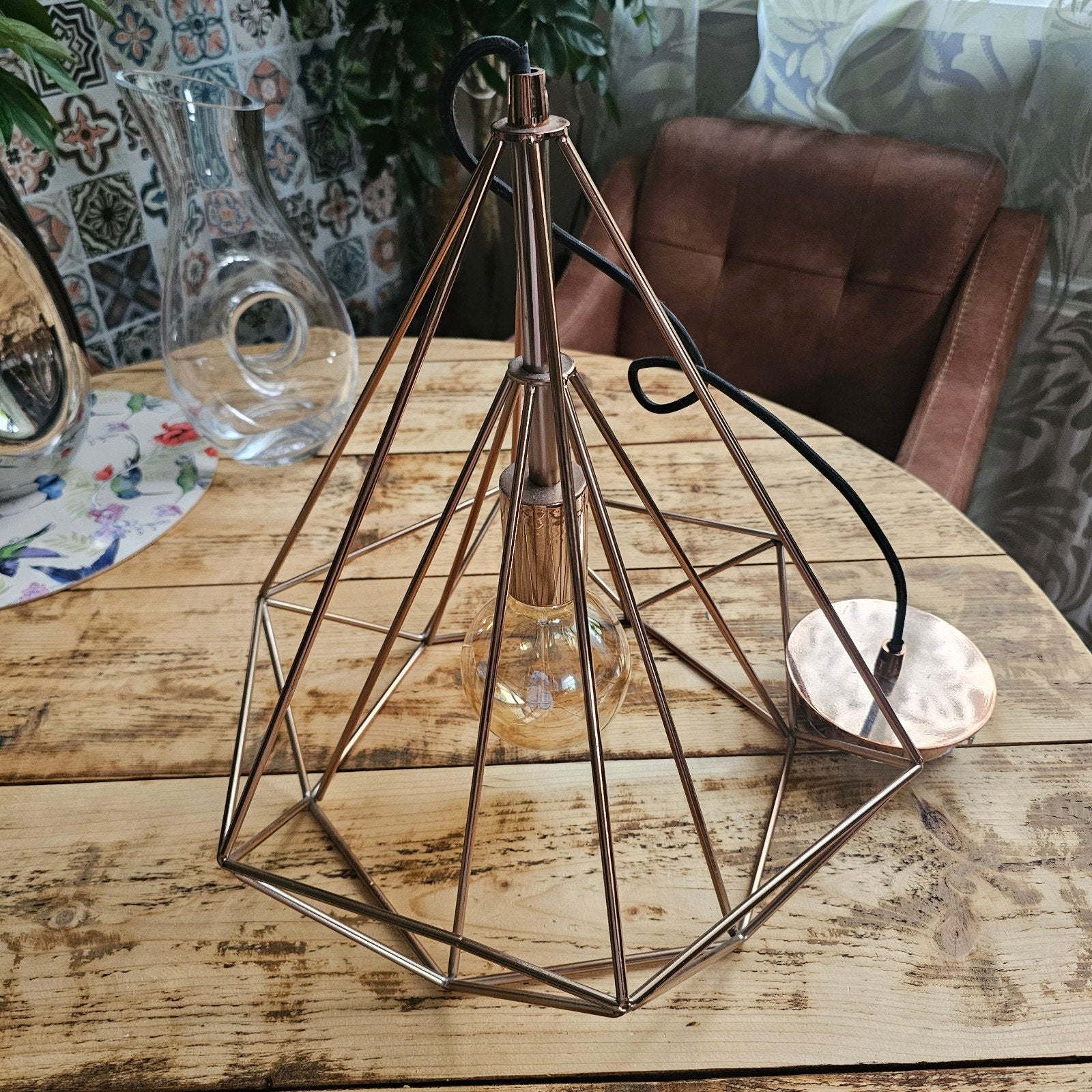 Lucide Hanglamp RICKY, Ophalen of Verzenden, Zo goed als nieuw