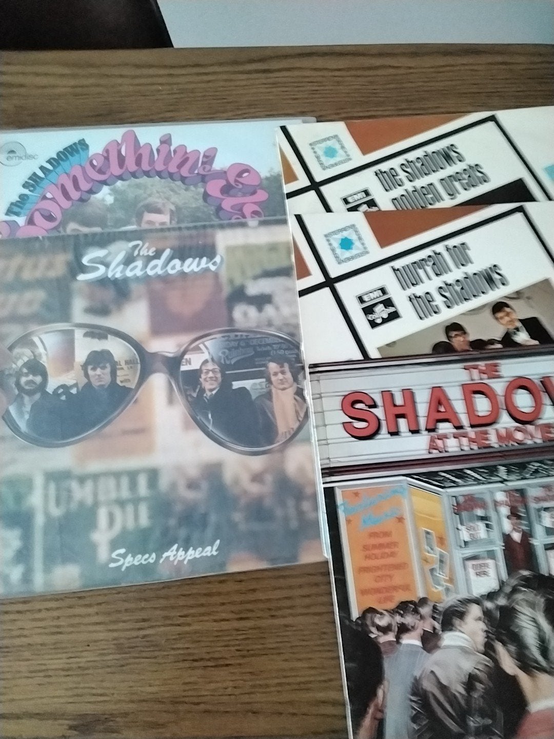 5 lps The Shadows, Cd's en Dvd's, Ophalen of Verzenden, Gebruikt, 12 inch, Poprock