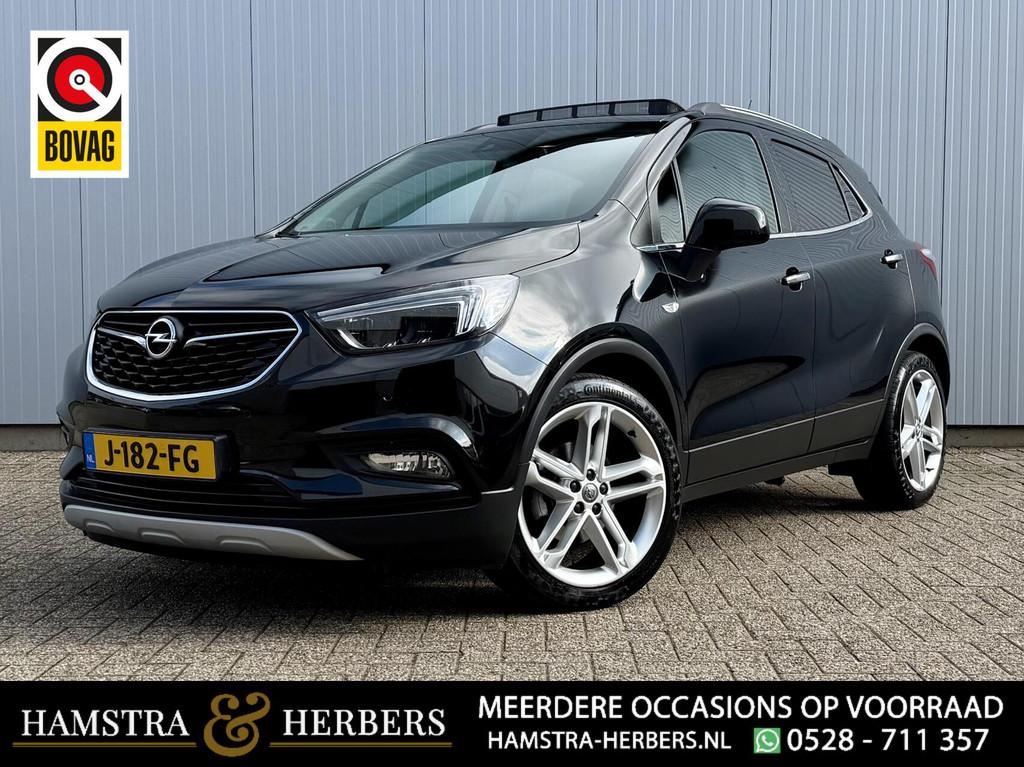 Opel Mokka X 1.4 Turbo Innovation zwart aut schuif/kanteldak, Auto's, Opel, Euro 6, Zwart, 1364 cc, SUV of Terreinwagen