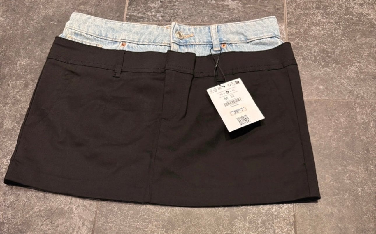 Berskha kort rokje  maat m, Kleding | Dames, Rokken, Maat 38/40 (M), Mi, Blauw, Nieuw