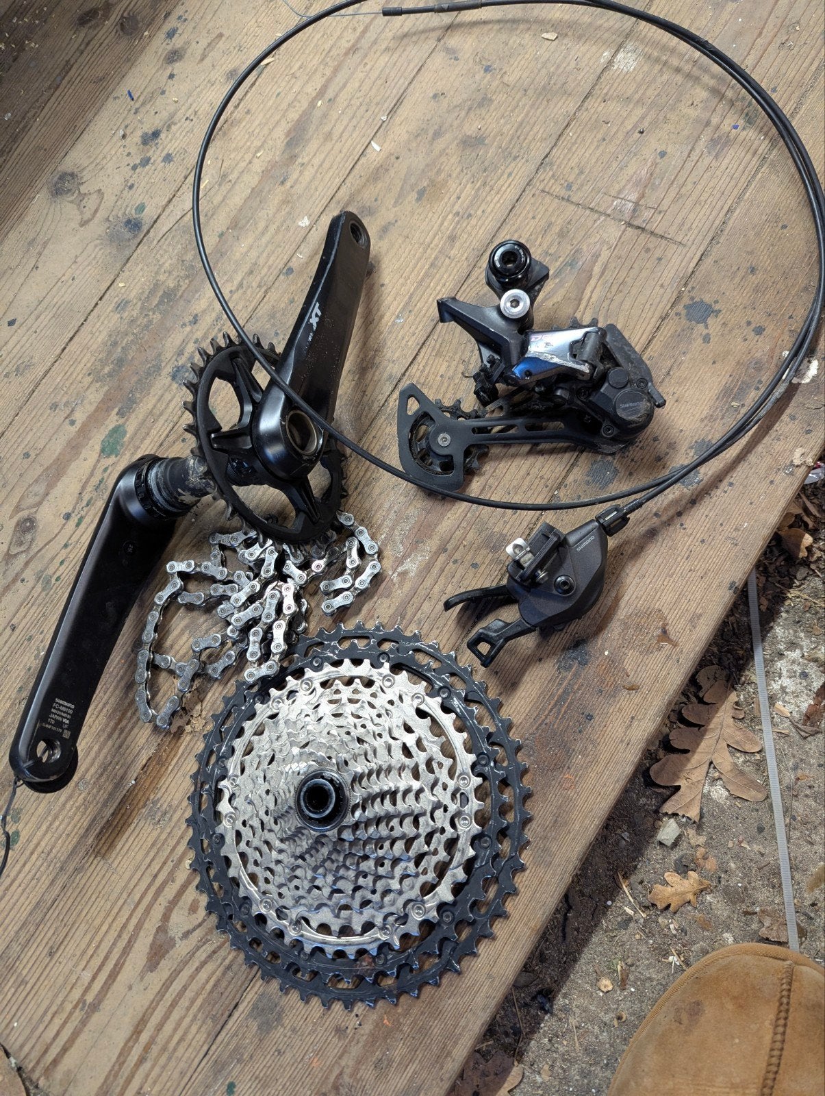 Shimano XT/Deore groepset, Fietsen en Brommers, Ophalen of Verzenden