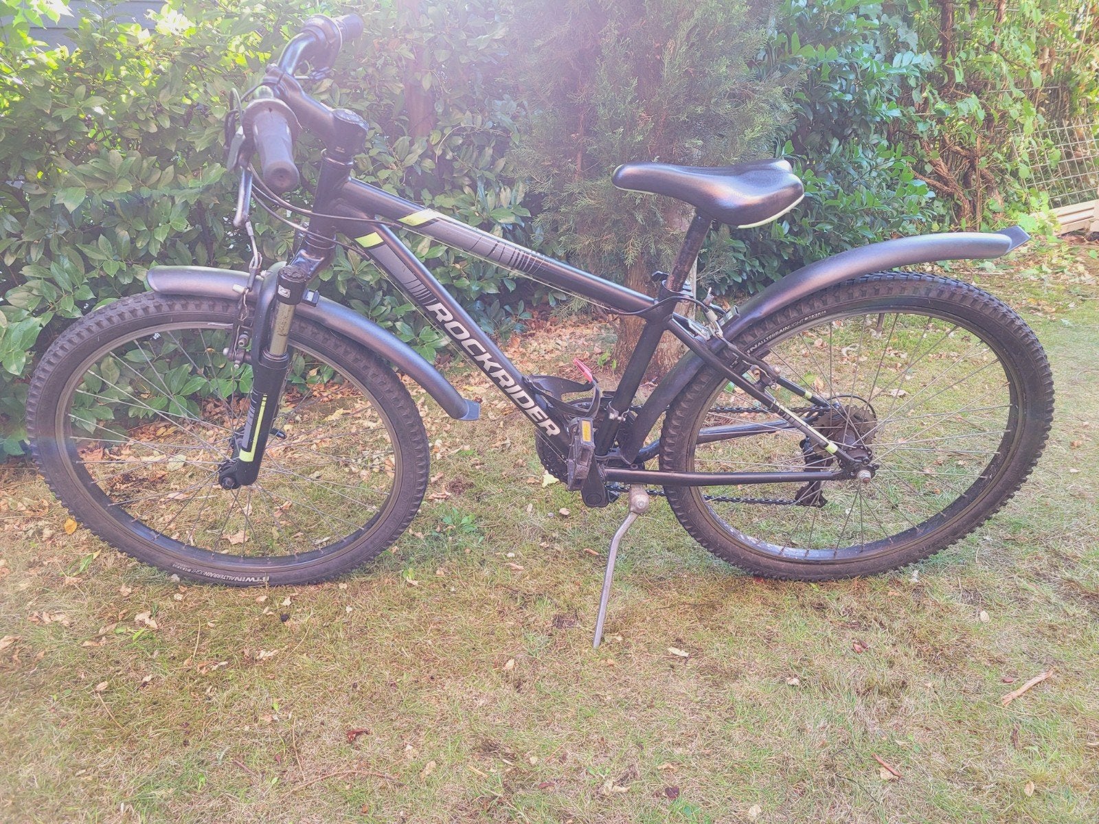 24 inch Rockrider mountainbike, Ophalen, Velgrem, Versnellingen, Rockrider