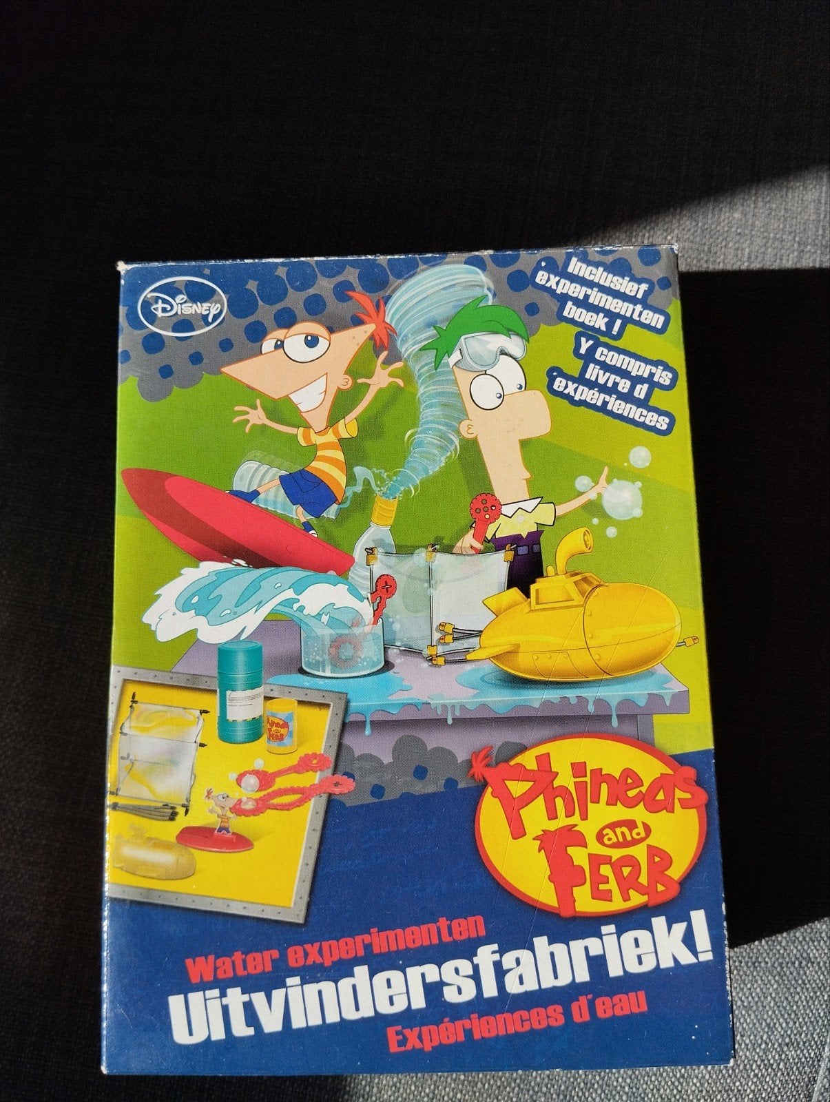 Disney Phineas en Ferb waterexperimenten uitvindersfabriek, Ophalen of Verzenden