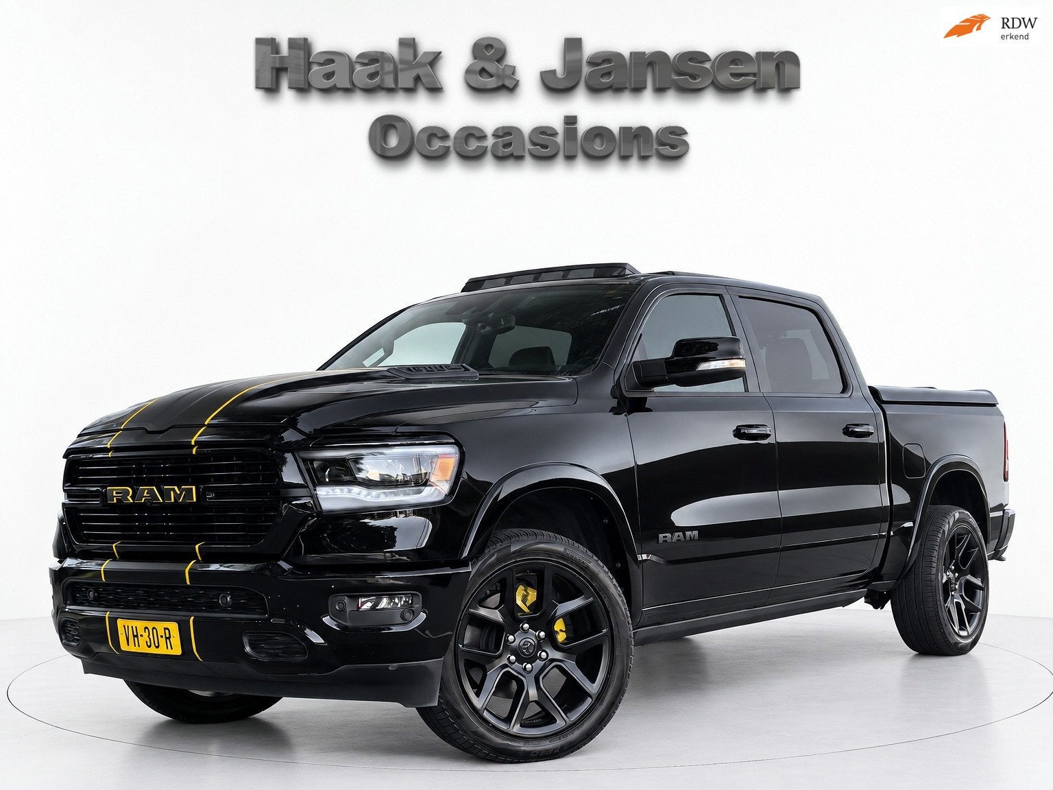 Dodge Ram 1500 5.7 V8 4x4 Crew Cab Full option Marge, Auto's, Dealer onderhouden, 2661 kg, Gebruikt, 5654 cc