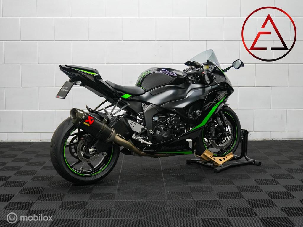 Kawasaki Ninja ZX-6R Full Akrapovic Exhaust, Motoren, Motoren | Kawasaki, 636 cc, Kawasaki, Bedrijf, Meer dan 35 kW