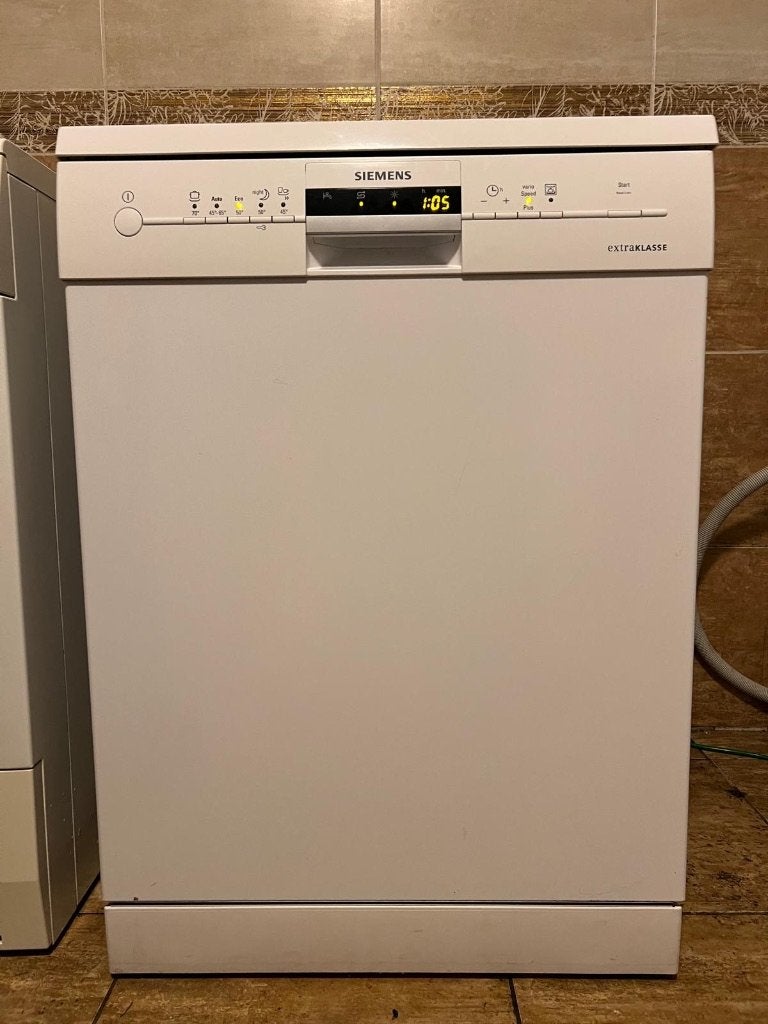 Siemens Vaatwasser SN28M250EU - nette staat, Ophalen, Zo goed als nieuw, Vrijstaand, 85 tot 90 cm