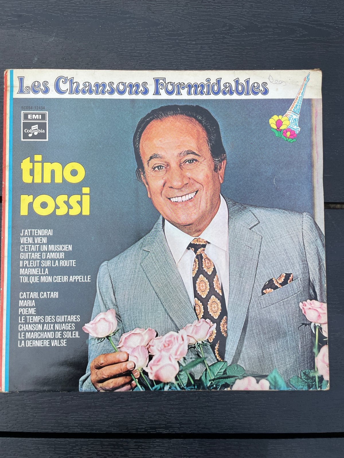 Tino Rossi - Les Chansons Formidables LP (Pop, 1974), LP, Gebruikt, Pop, Ophalen of Verzenden