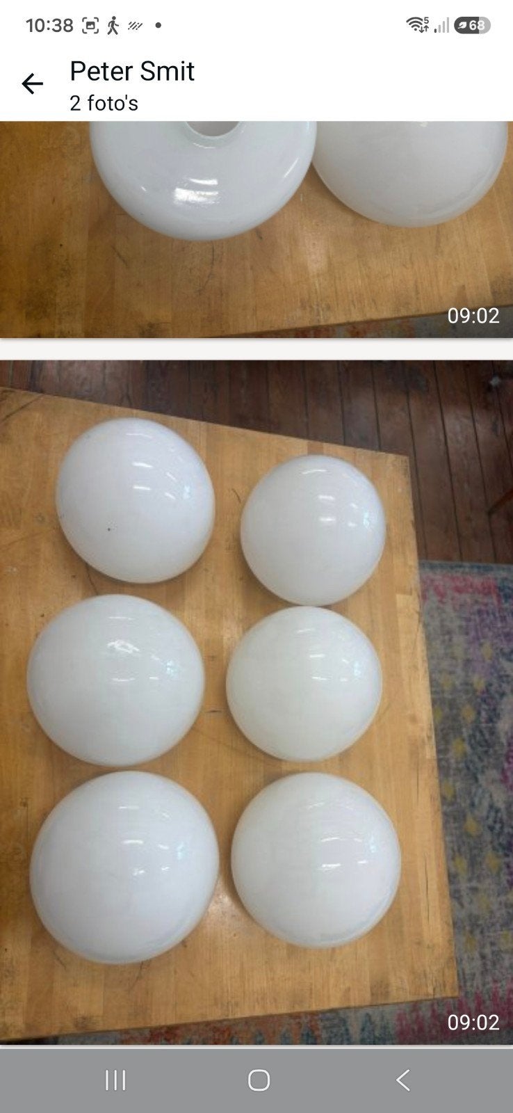 plafondlamp jaren 70, Ophalen, Kroonluchter, Gebruikt, 100 cm