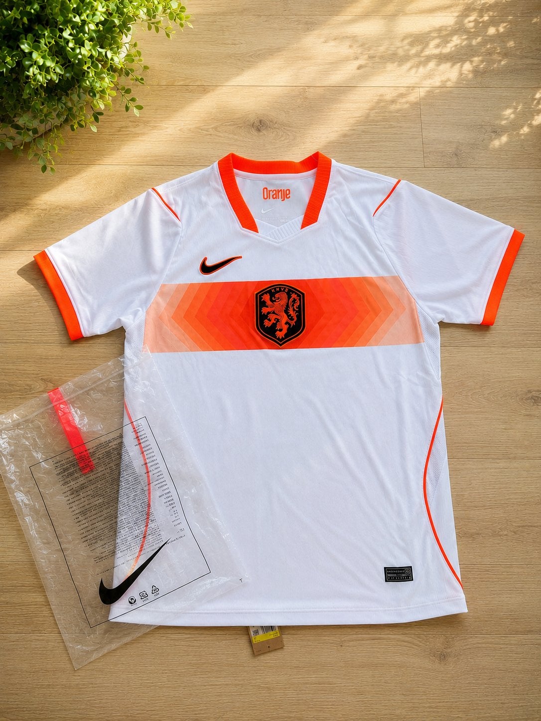 2 voetbal shirten nl  elftal en  lamine yamal 2=60 euro, Kleding | Heren, Maat 48/50 (M), Nieuw, Oranje, Ophalen of Verzenden