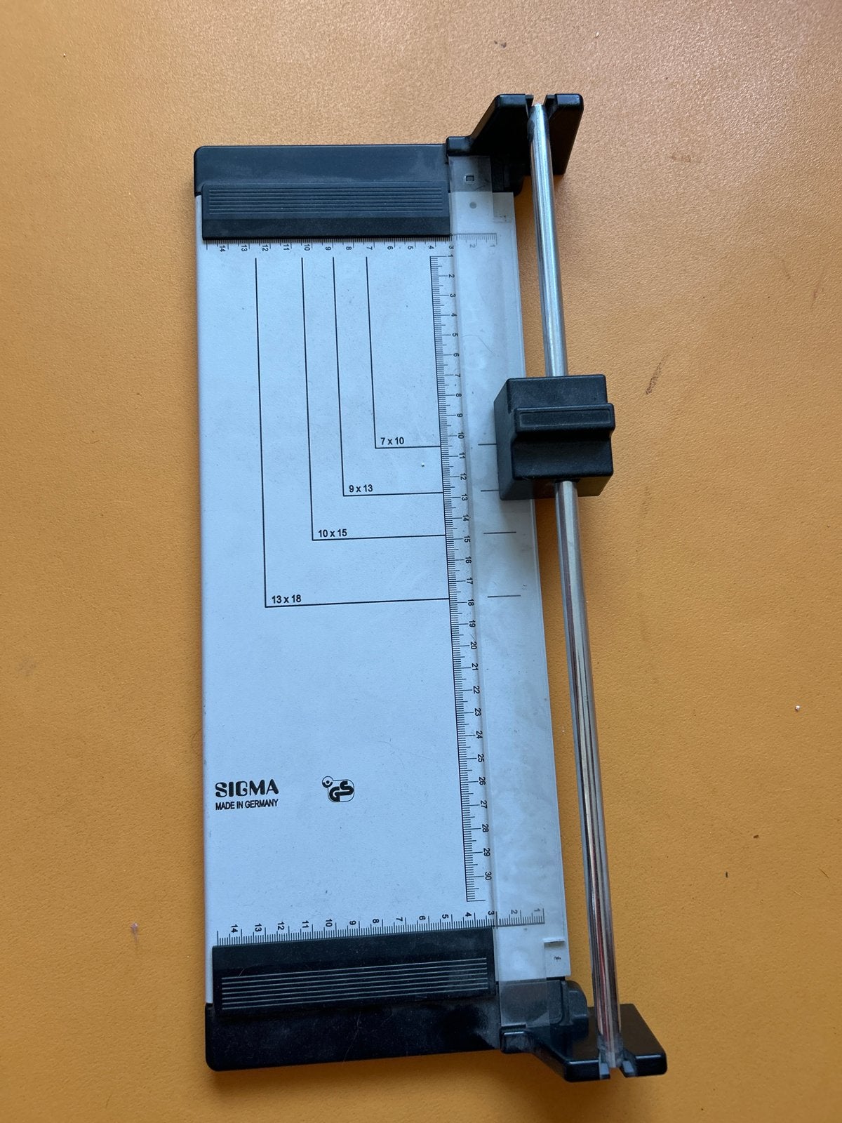 SIGMA Fotopapiersnijder / Foto-trimmer (Made in Germany), Ophalen of Verzenden, Zo goed als nieuw, Overige merken