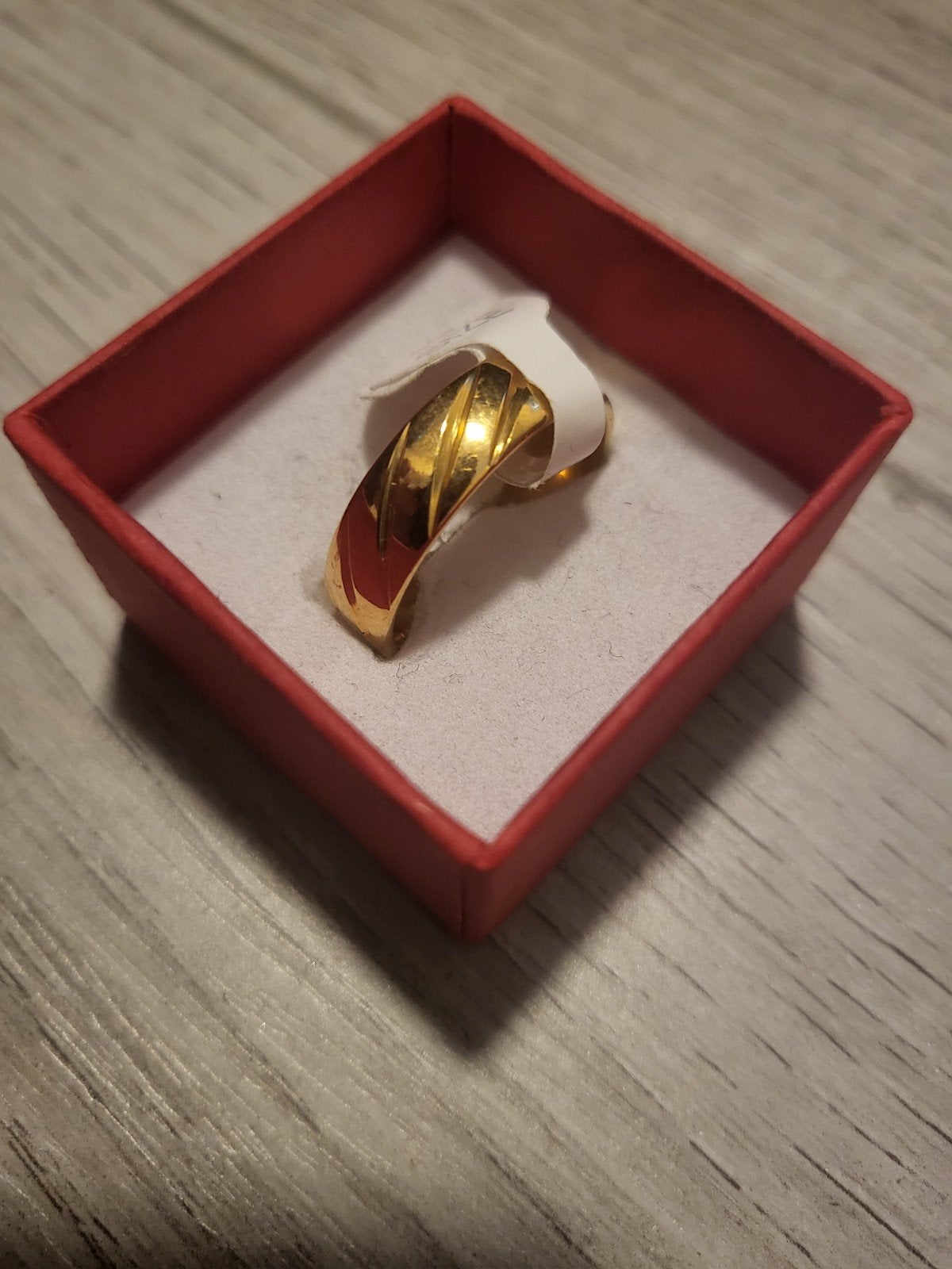 Nieuwe Gouden Ring Maat 19, Ophalen of Verzenden