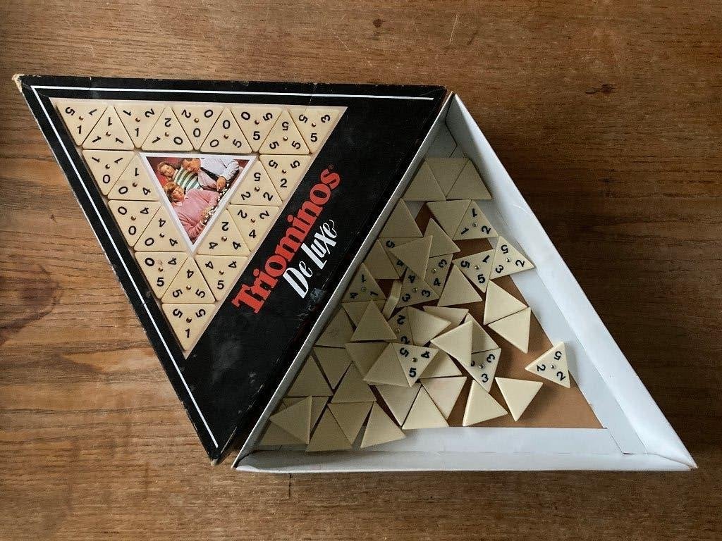 Goliath - Triominos de Luxe: losse stenen, Ophalen of Verzenden, Zo goed als nieuw