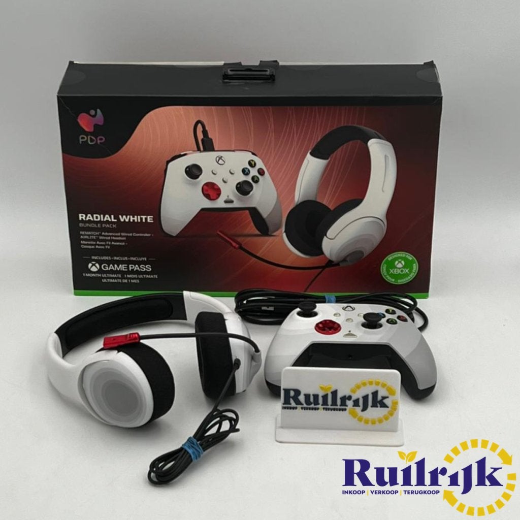 PDP Xbox BUNDLE Rematch CONTROLLER & Headset bedraad - Nieuw, Flex Ltd., Nieuw, https://flex.com/contact-us, Nobelstraat 10, 5807 GA Oostrum LB, Limburg, Nederland