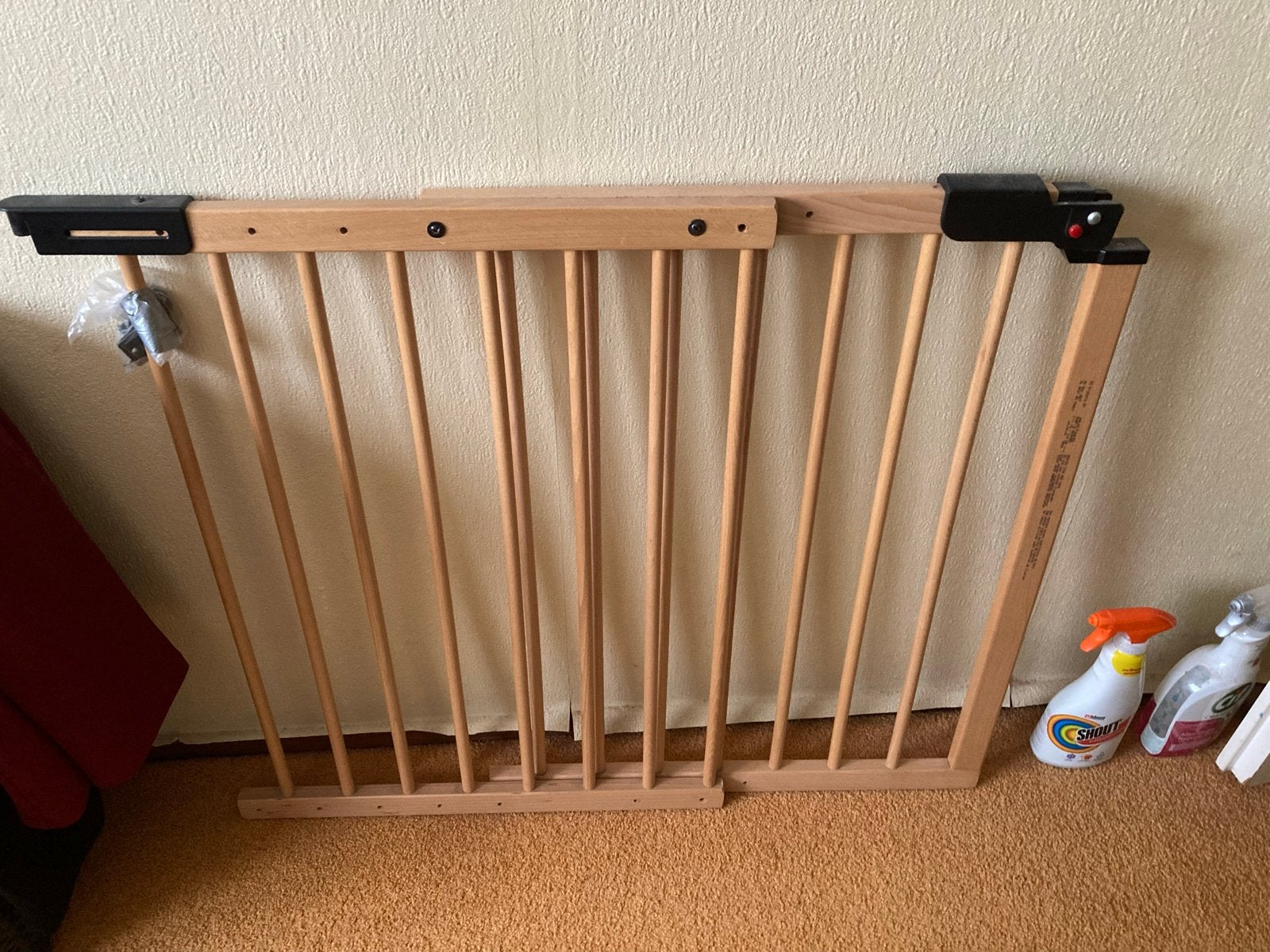 Houten veiligheidshekje voor kinderen, Kinderen en Baby's, Ophalen, Gebruikt, Schroefhekje, Hout