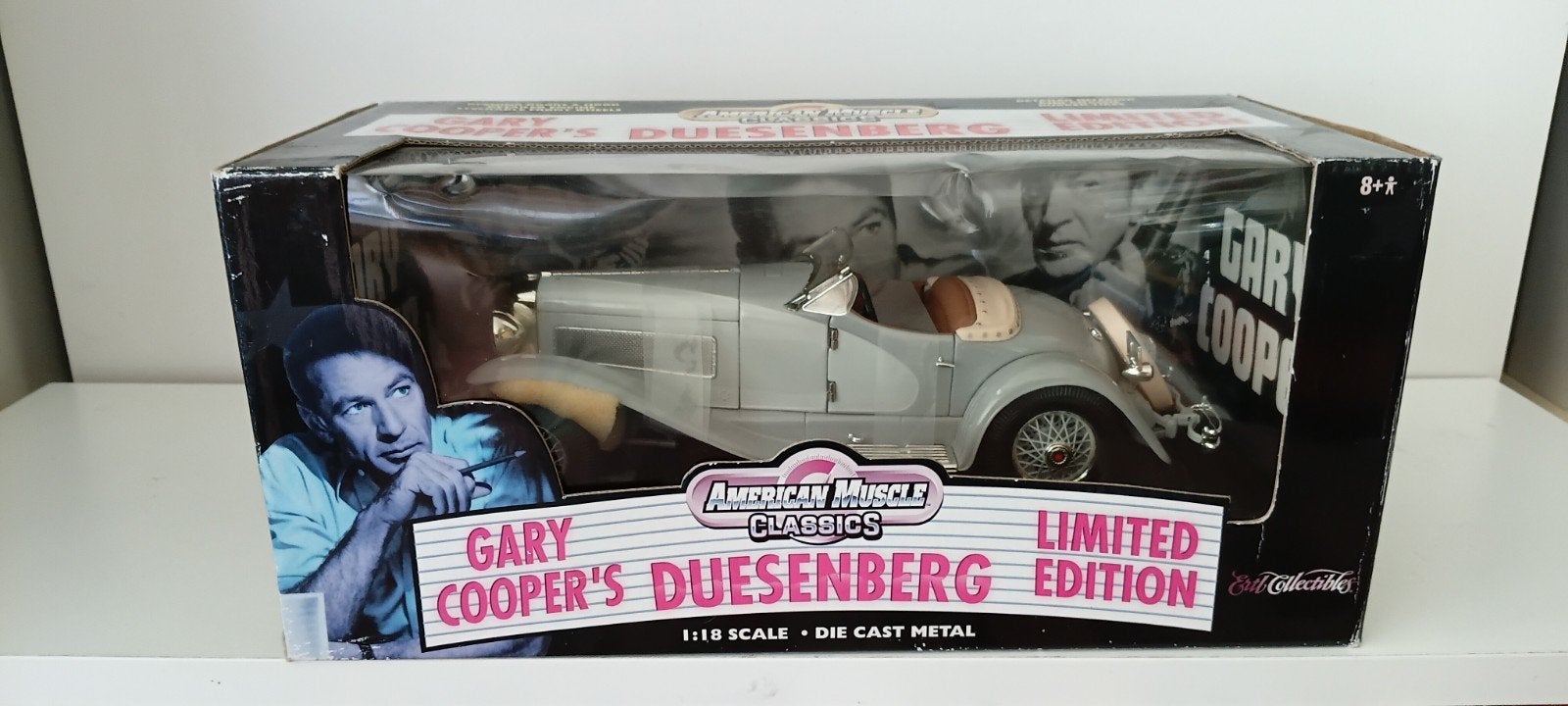 Duesenberg SSJ 1935.Gary Cooper Ertl., Hobby en Vrije tijd, Modelauto's | 1:18, Ophalen of Verzenden, Nieuw, Auto, ERTL
