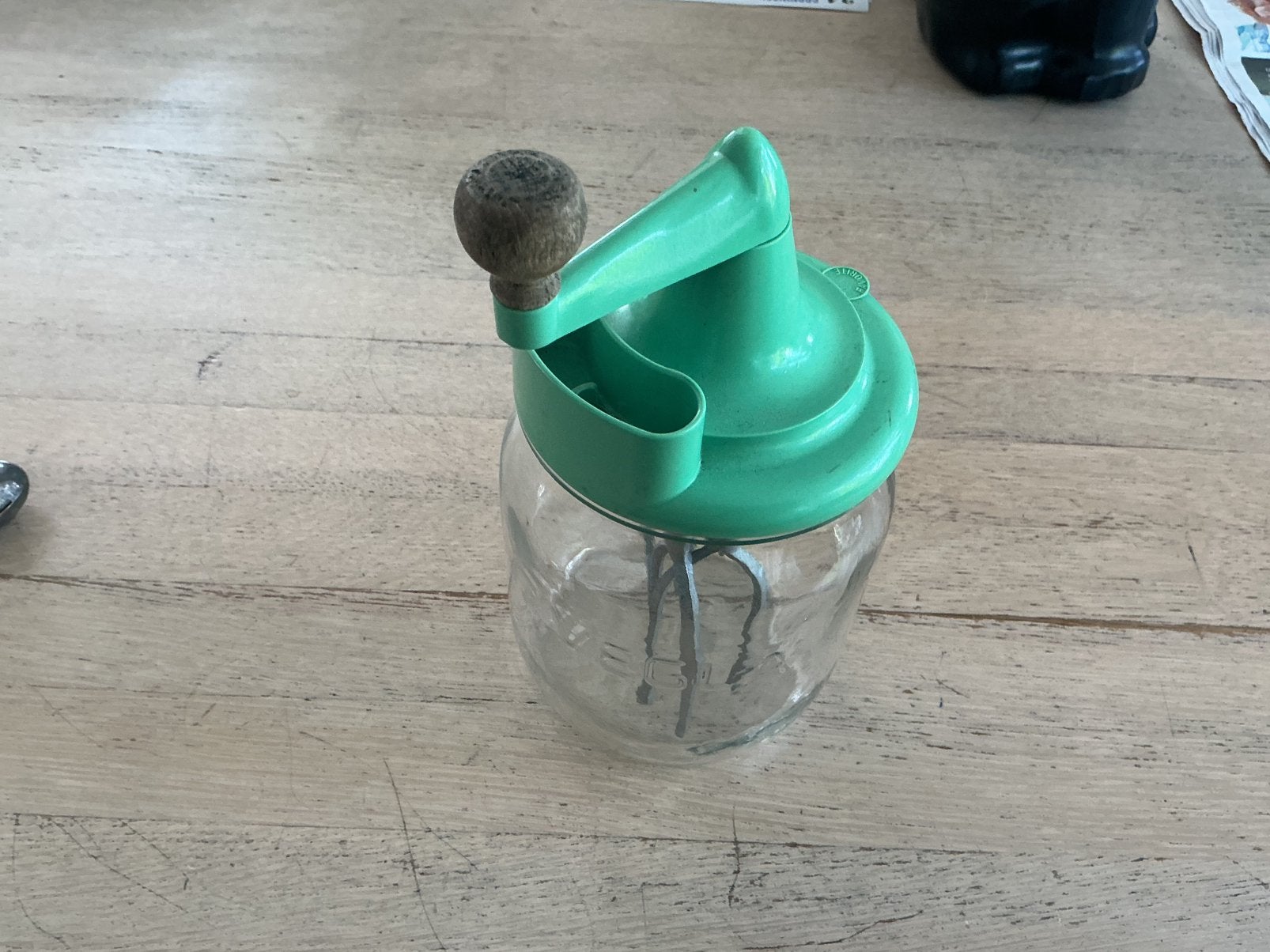 Oud keukengerei.Bakeliet handmixer.Vintage handmixer. Jr 60, Ophalen of Verzenden
