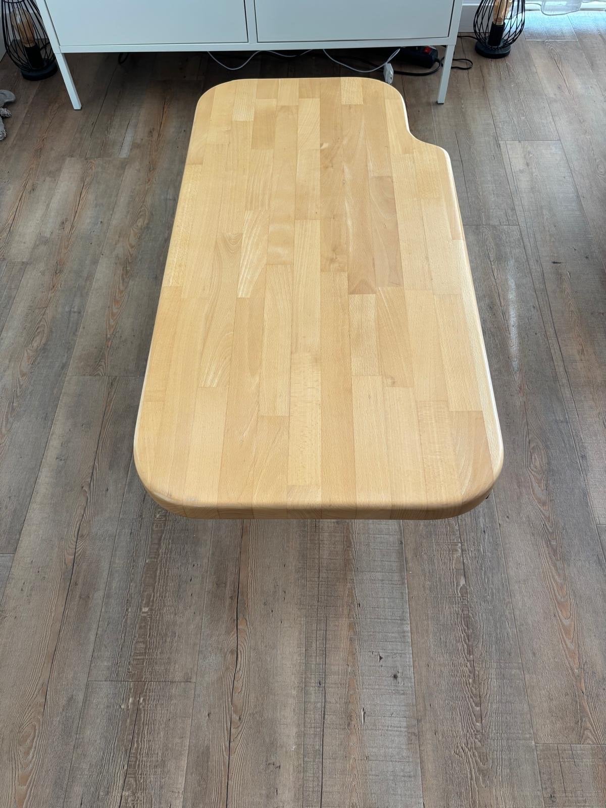 Verstelbare tafel voor camper (of boot) - 41-80 cm hoog, Ophalen, Gebruikt