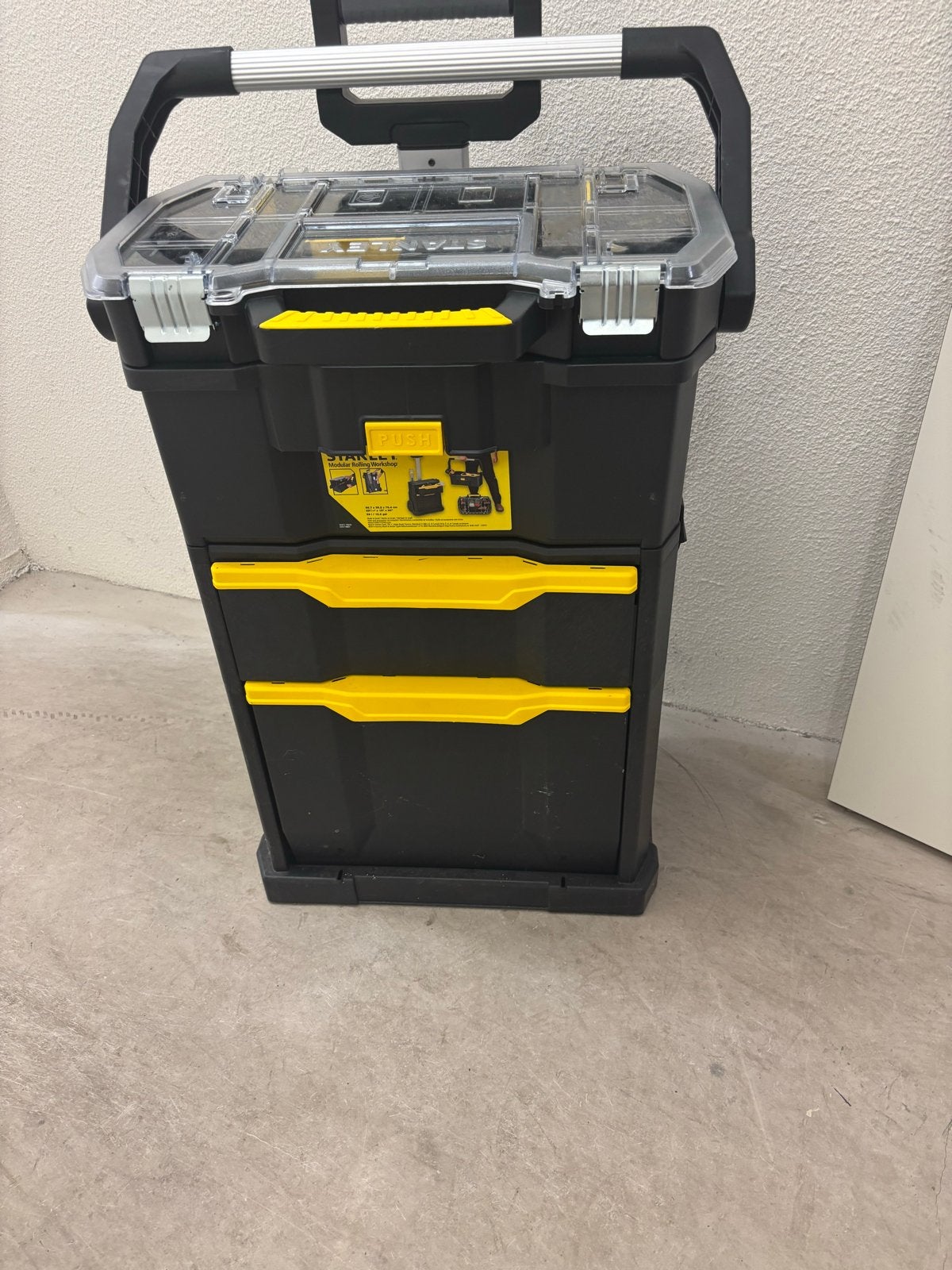 Stanley Modulaire Rolwerkplaats Gereedschapskist, Ophalen, Zo goed als nieuw