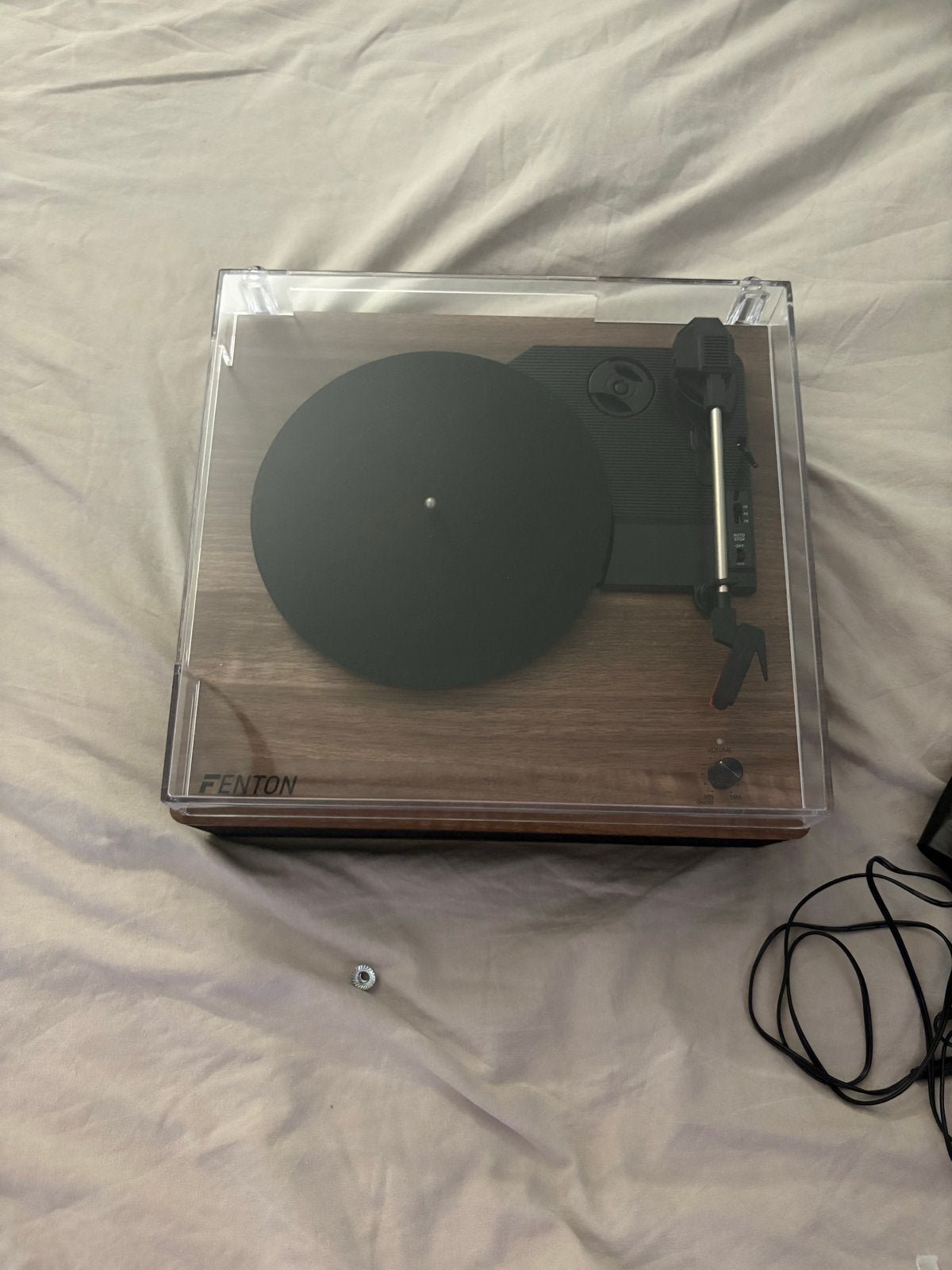 Fenton Platenspeler met ingebouwde speakers, Ophalen, Gebruikt, Platenspeler, Overige merken