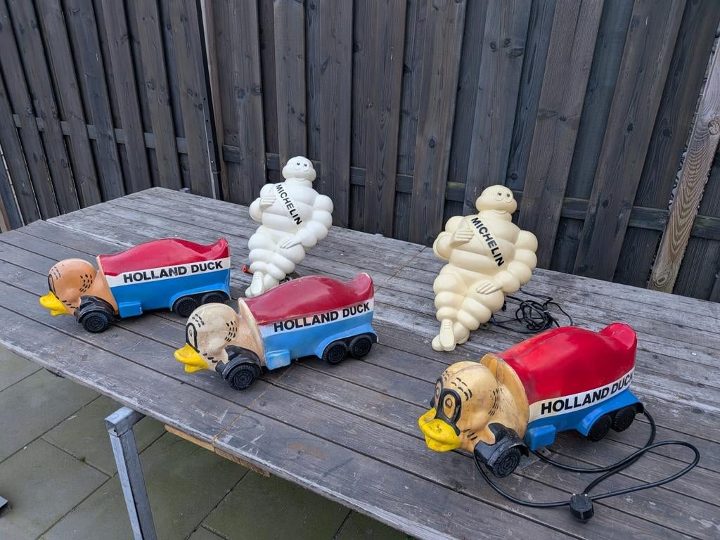 2 originele Michelin's en 3 Holland Duck's., Ophalen of Verzenden, Overige merken