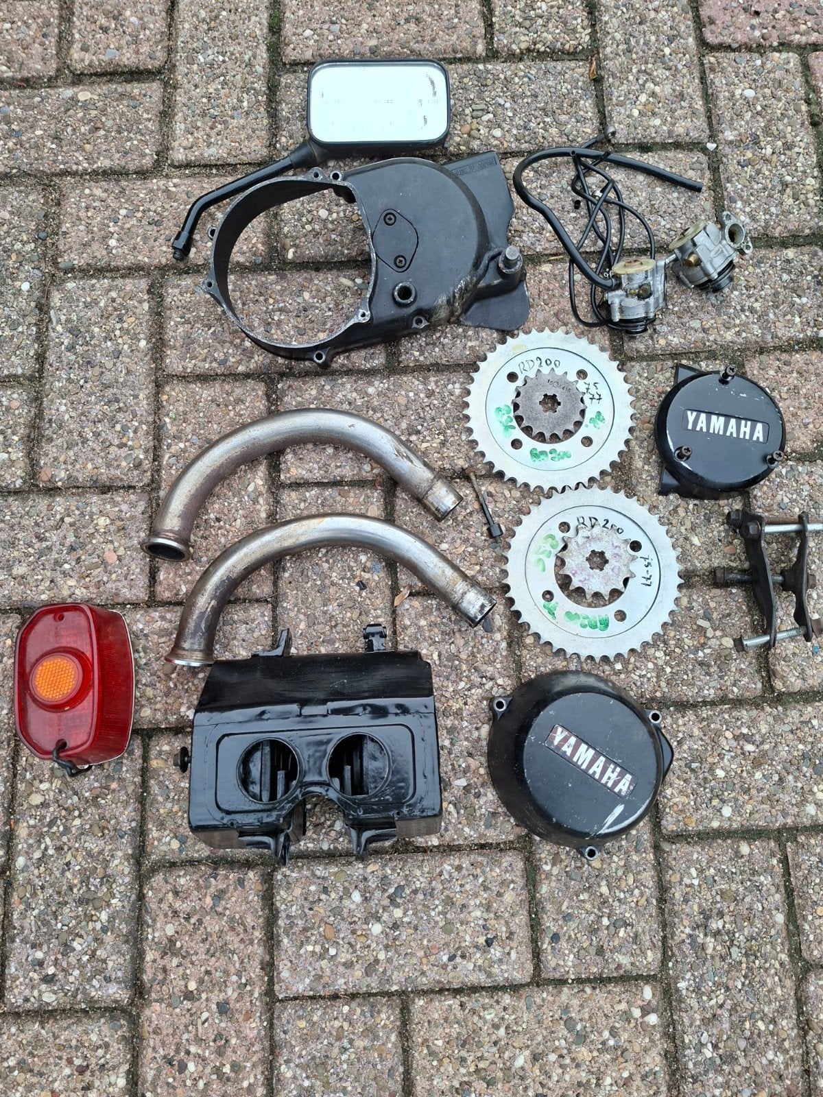yamaha rd 200 /125 onderdelen, Ophalen, Gebruikt
