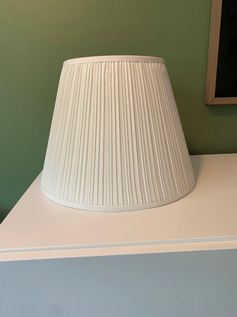 Myrhult lampenkap Ikea beige, Beige, Rond, Ophalen of Verzenden, Zo goed als nieuw