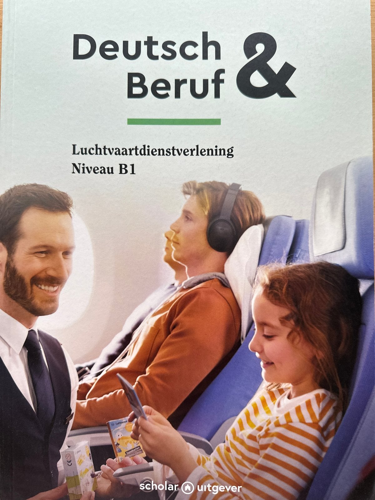Deutsch & Beruf Luchtvaartdienstverlening Niveau B1, Ophalen of Verzenden, Alpha, Zo goed als nieuw, MBO