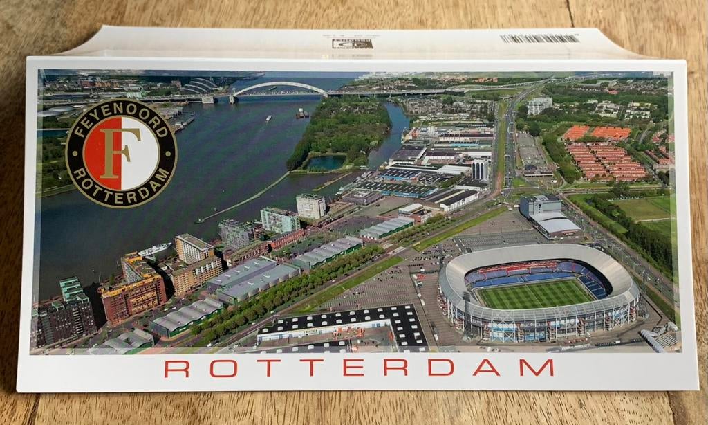 Feyenoord Rotterdam Ansichtkaart, Ophalen of Verzenden