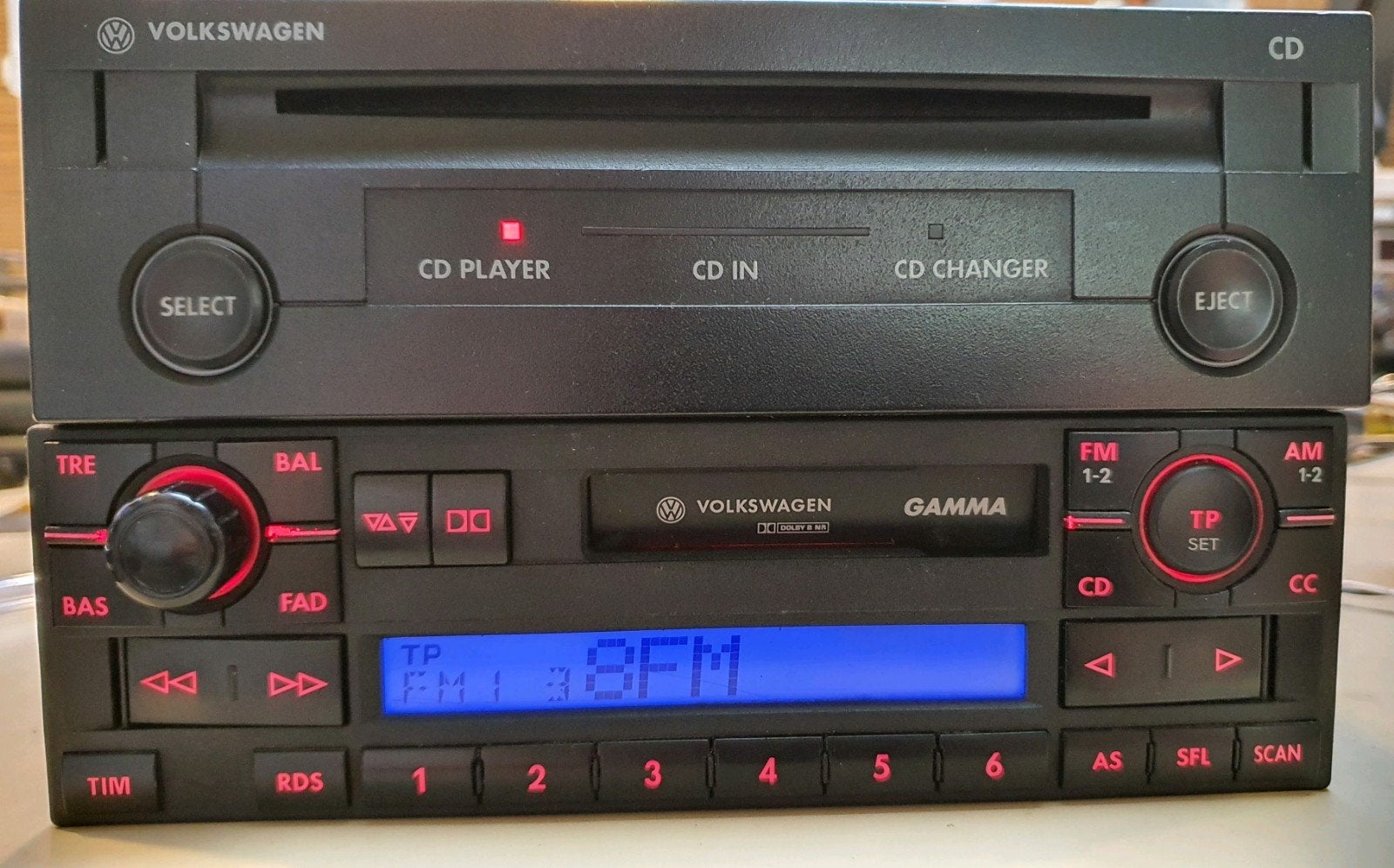 Volkswagen Gamma V met cd speler, Ophalen of Verzenden, Gebruikt